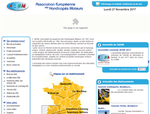 Tablet Screenshot of aehm.fr